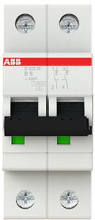ABB 2CDS272001R0065 S202M-B6 automatski osigurac 2-polni