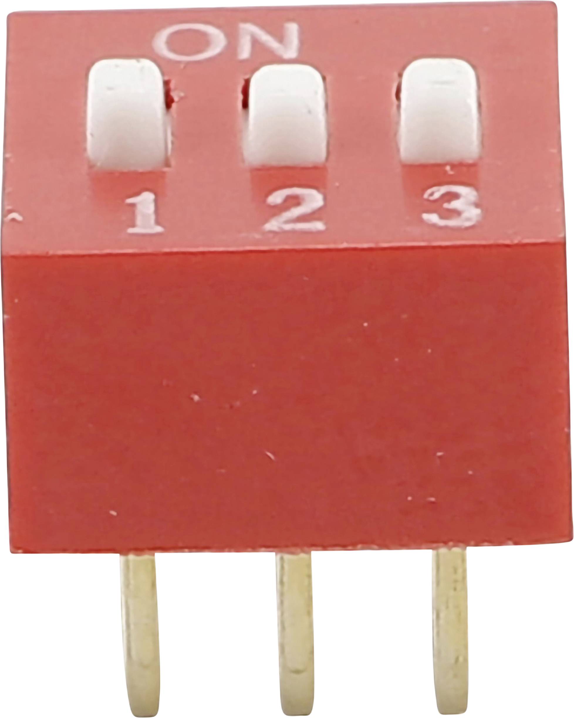 TRU COMPONENTS DS-03 DIP prekidač 3 pinova standardni