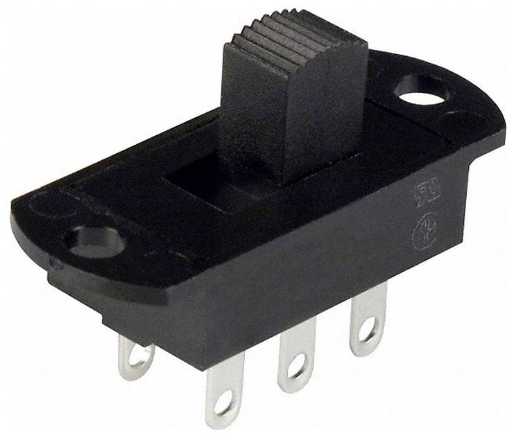 C & K Switches 3279700 klizni prekidač 125 V/AC, 125 V/DC, 6 A