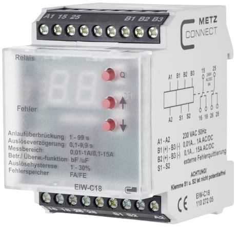 Metz Connect 11027205 nadzorni relej 230 V/AC
