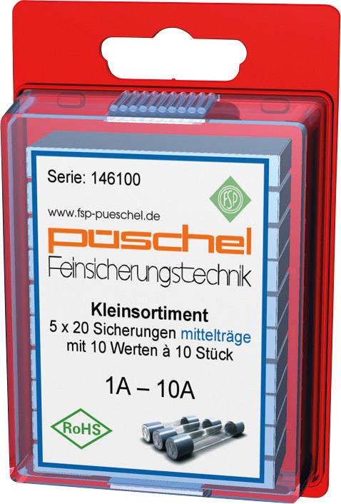 Puschel Feinsicherungen SORTI02MB (prečnik x dužina) 5 mm x 20 mm