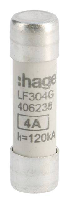Hager LF304G Size:10x38 mm (prečnik x dužina) 10 mm x 38 mm