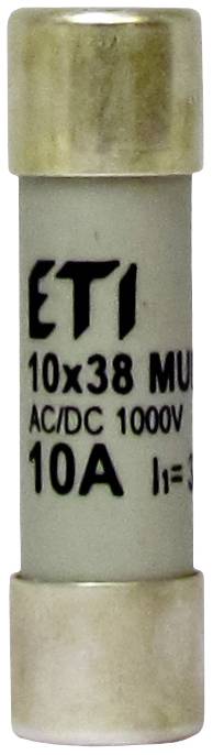 ETI 002625400 1000 V (prečnik x dužina) 10.30 mm x 38 mm 2 A