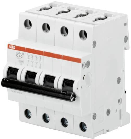 ABB 2CDS274001R0044 S204M-C4 automatski osigurac 4-polni