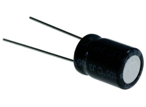 E-KM3803 elektrolitski kondenzator 470 µF 40 V radijalna izvedba