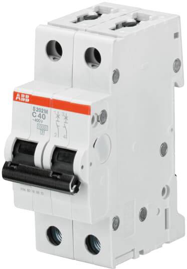 ABB 2CDS272001R0104 S202M-C10 automatski osigurac 2-polni