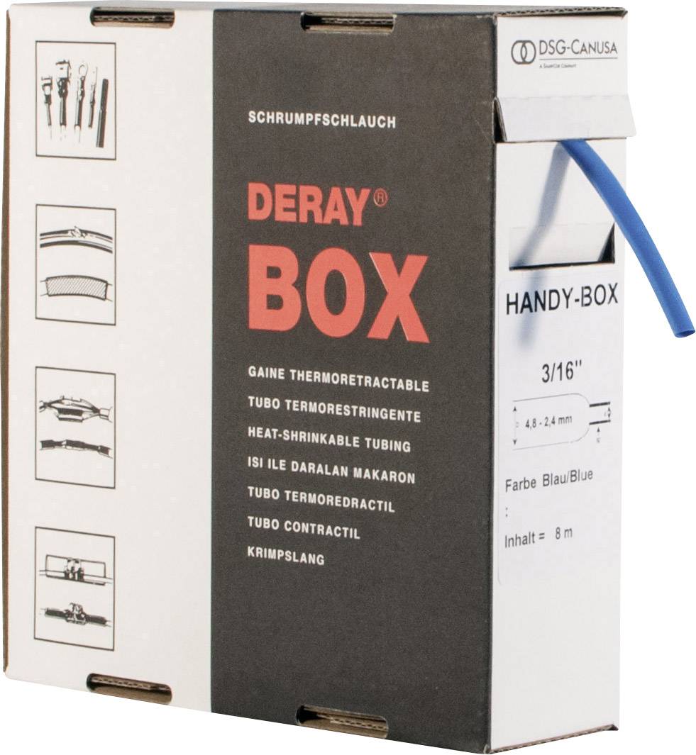 DSG Canusa DERAY-Box termoskupljajuća cev bez lepka plava 2:1 5 m