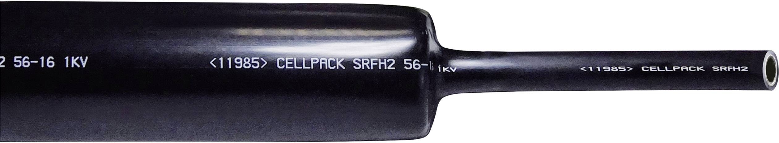 CellPack SRFH221-7 termoskupljajuća cev sa lepkom crna 3:1 1 kom