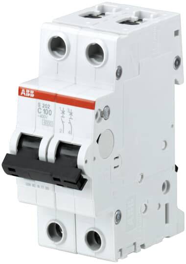 ABB 2CDS252001R0804 S202-C80 automatski osigurac 2-polni 80 A