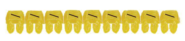 Legrand držač oznaka za kablove žuta plastika (D x Š) 8 mm x 3 mm (pak. 300 kom) 2153562