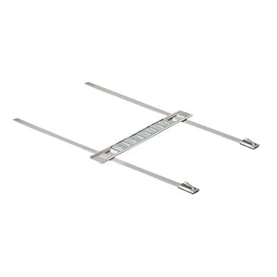 Oznake nosač oznaka srebrna nerđajuće čelik (D x Š x V) 0.3 x 11 x 84 mm (pak. 50 kom)
