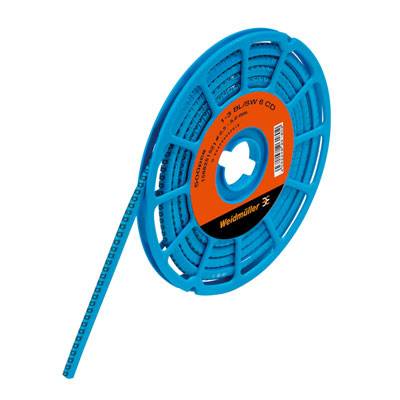 Oznake za kablove plava brojevi PVC (pak. 500 kom)