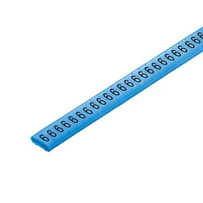 Identifikacioni prsten plava brojevi PVC (pak. 500 kom) 323024