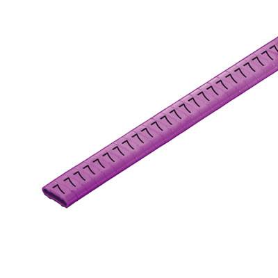 Identifikacioni prsten ljubičasta brojevi PVC (pak. 500 kom) 323026