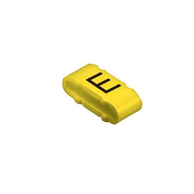 Identifikacioni prsten žuta slova PVC (pak. 100 kom) 356843