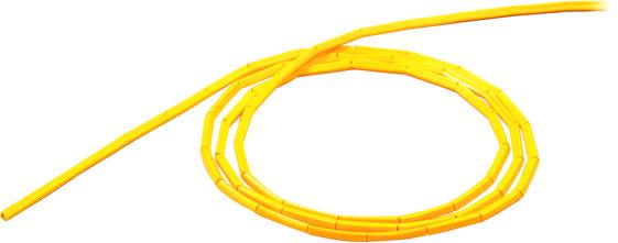Identifikacioni prsten žuta neoštampana PVC (pak. 1000 kom)