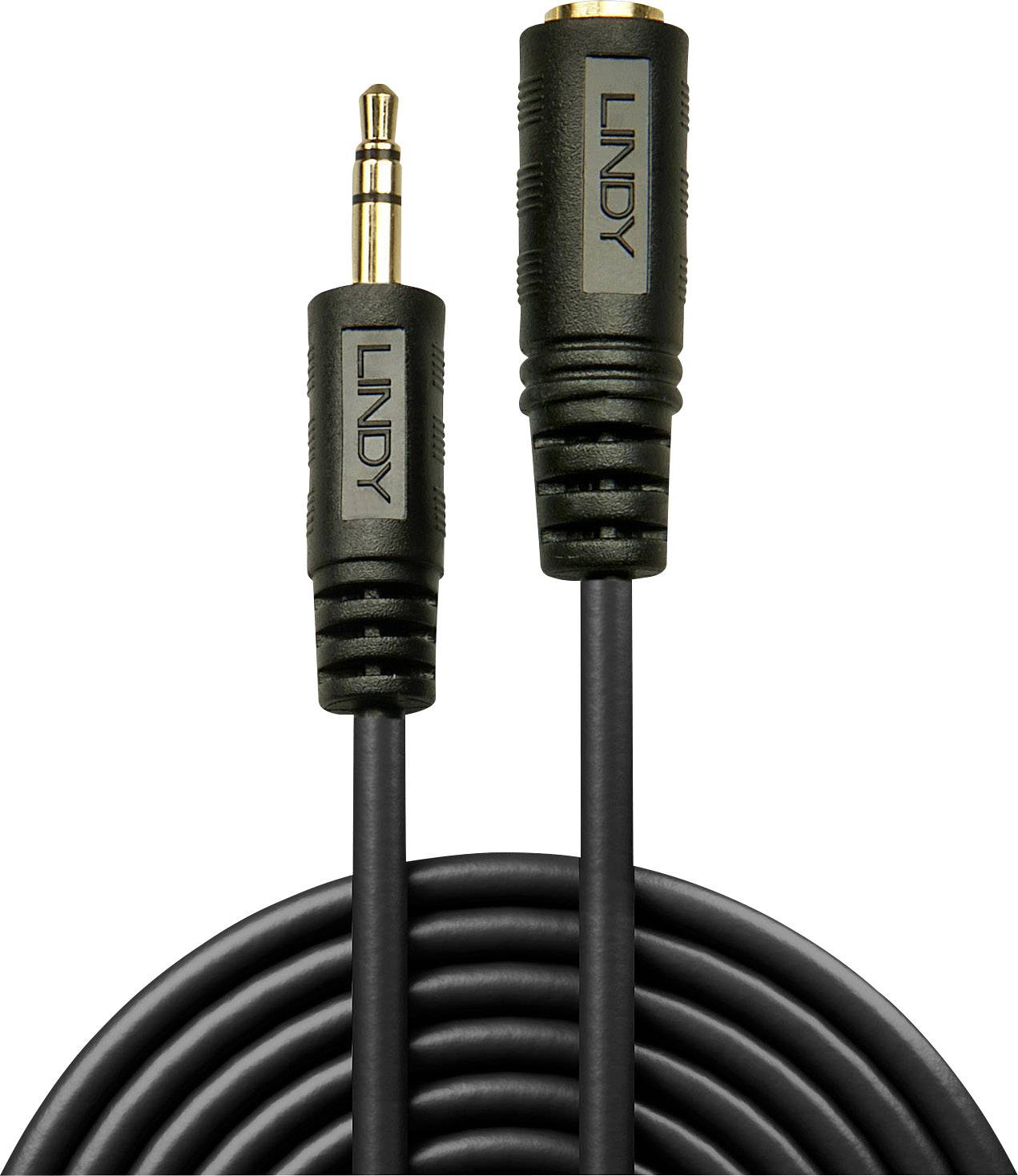 LINDY audio produžni kabl 10,00 m crna klinker