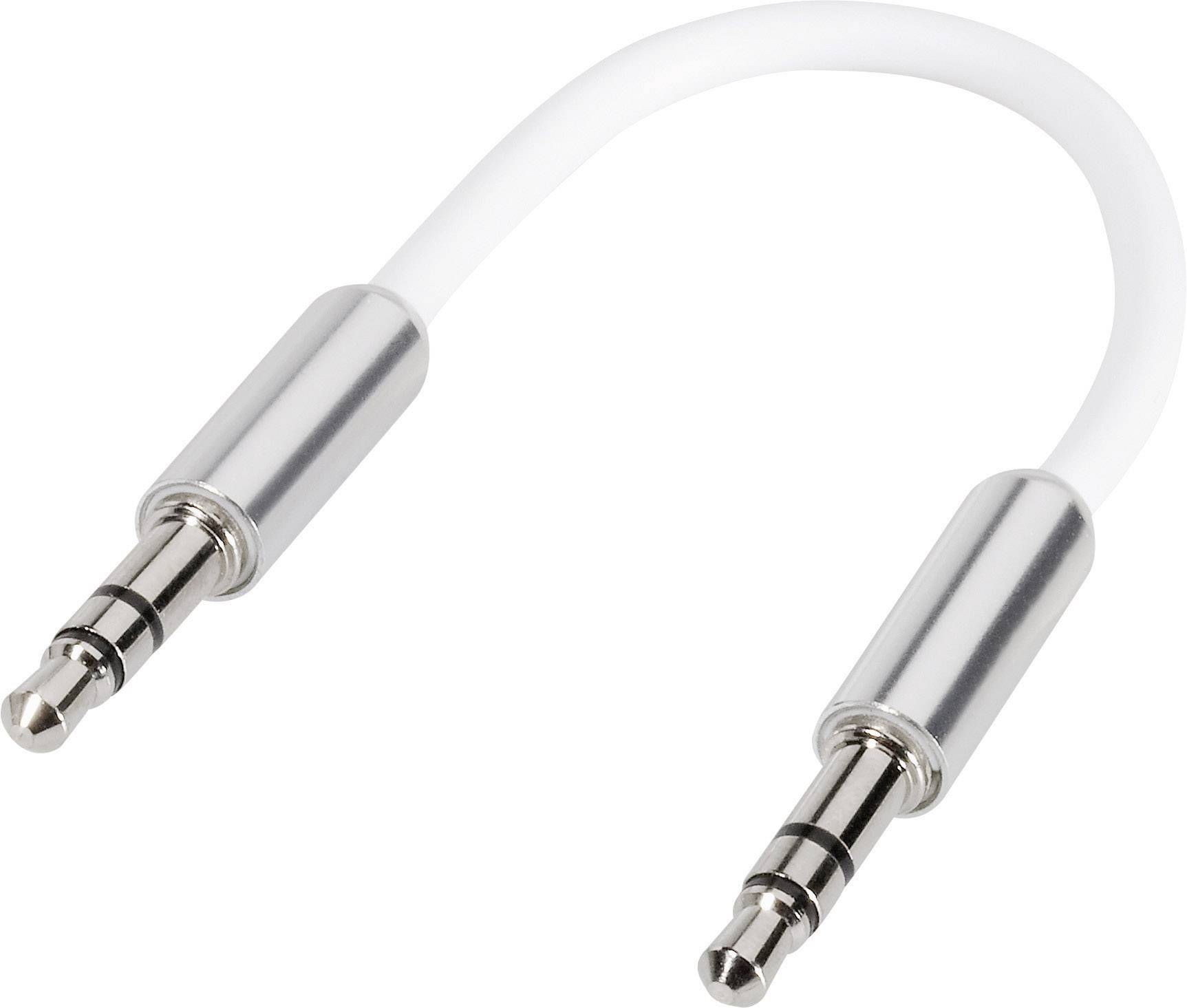 SpeaKa Professional SP-7870076 audio priključni kabl 10,00 cm bela klinker