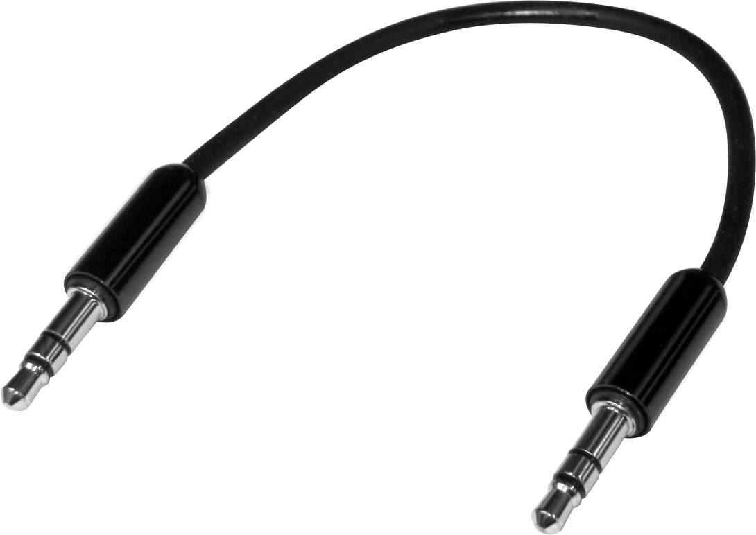 SpeaKa Professional SP-7870496 audio priključni kabl 10,00 cm crna klinker