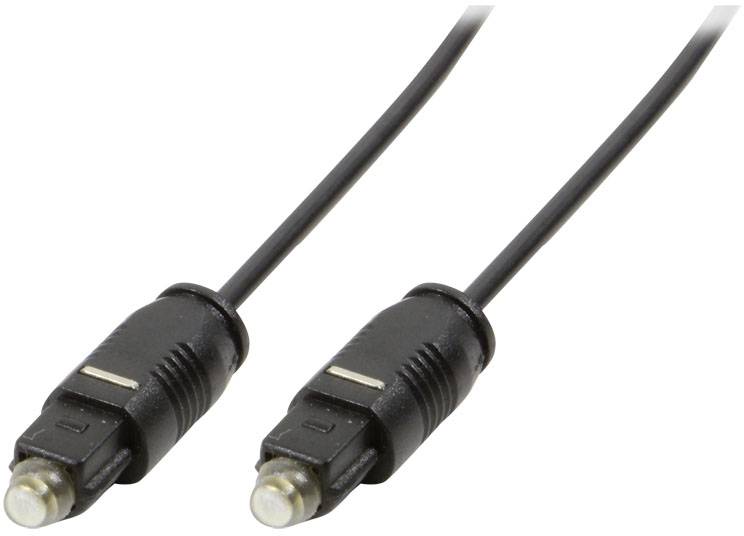 LogiLink audio priključni kabl 3,00 m crna (mat) Toslink