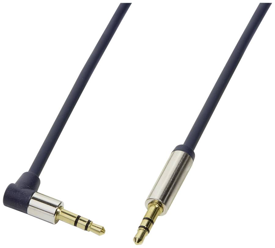 LogiLink audio priključni kabl 1,50 m tamno plava (mat) klinker 2332725