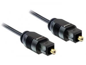 Delock audio priključni kabl 2 m crna muški konektor Toslink (ODT) 3380348