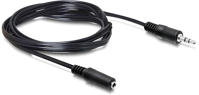 Delock audio priključni kabl 3 m crna klinker 3380466