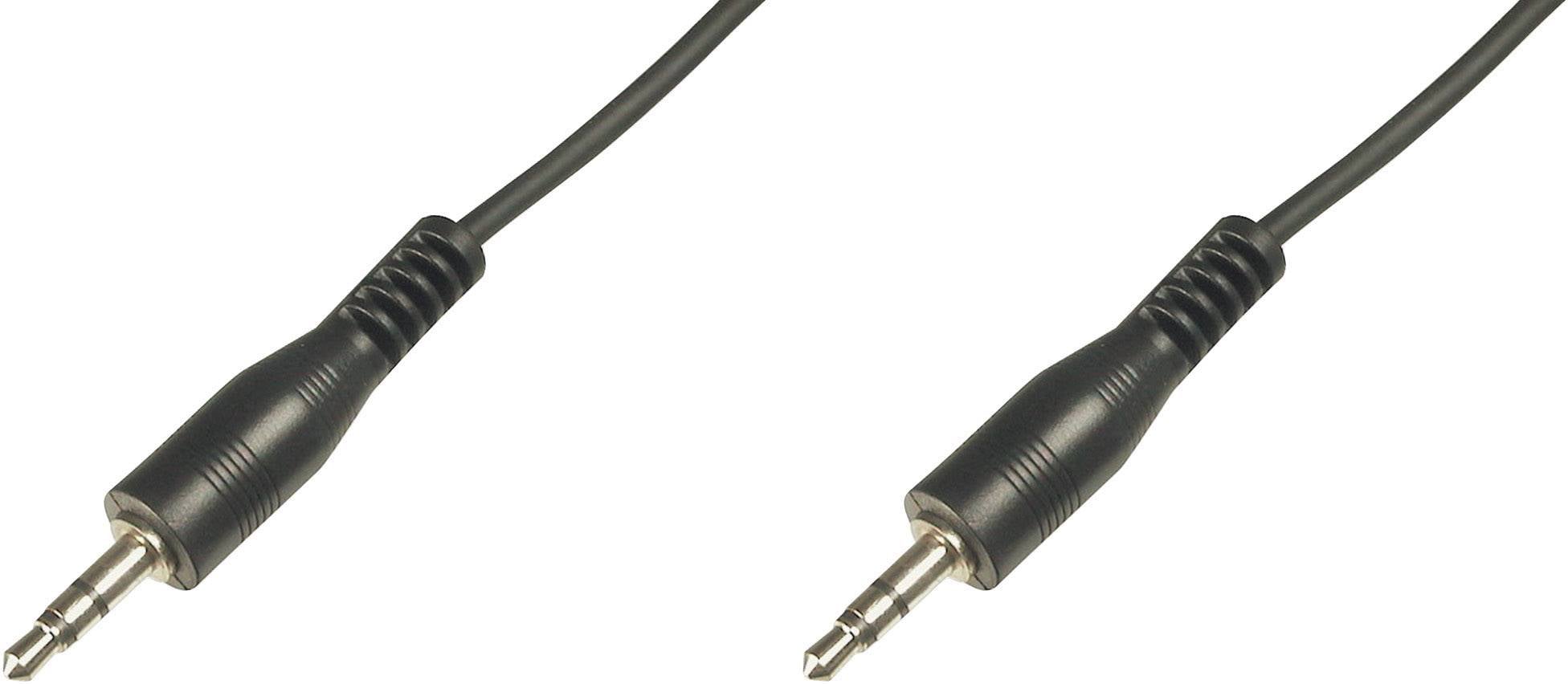 Džek audio priključni kabl 2,50 m crna klinker