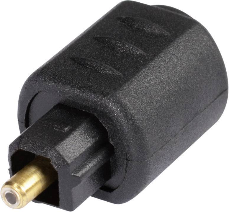 Hicon Toslink POF-723 audio adapter crna mini utični konektor muški (ODT)