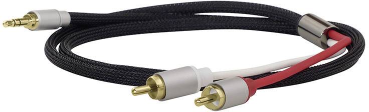 Dynavox audio adapter 3 m crna muški RCA konektor