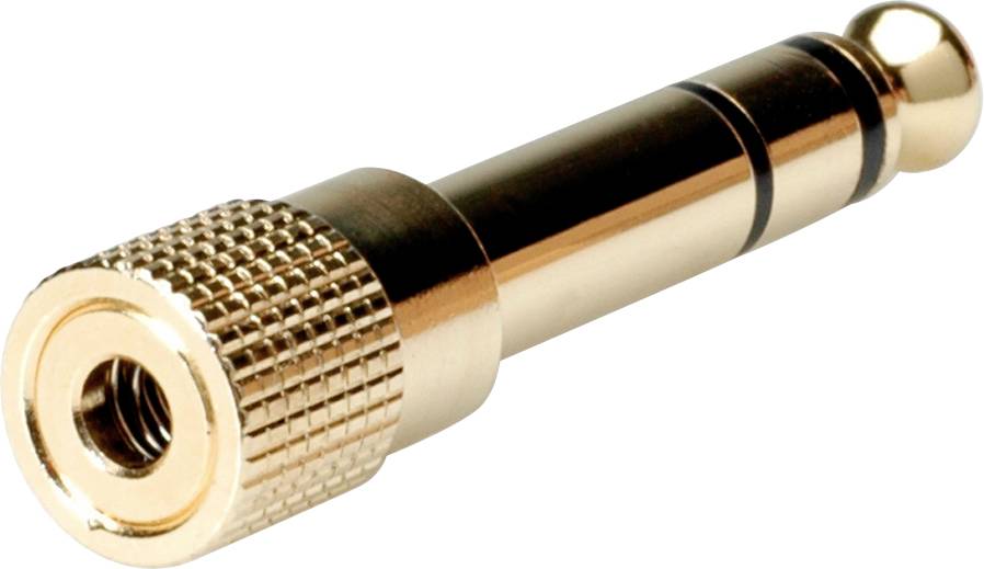 Roline audio priključni kabl 14,00 m zlatna (kovinska) klinker