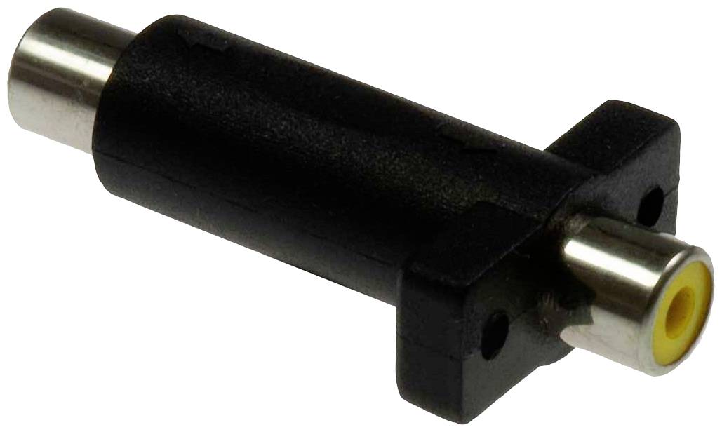 Lyndahl AV adapter crna/žuta ženski RCA konektor
