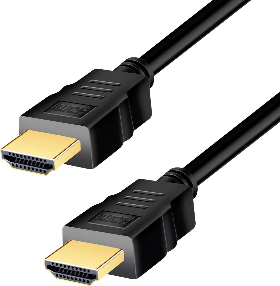 LogiLink HDMI AV priključni kabl 3 m crna muški konektor