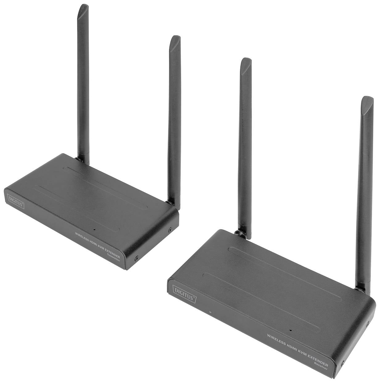 Digitus DS-55321 set za bežični HDMI prenos crna kabl (D x Š x V) 155 x 79 x 20 mm