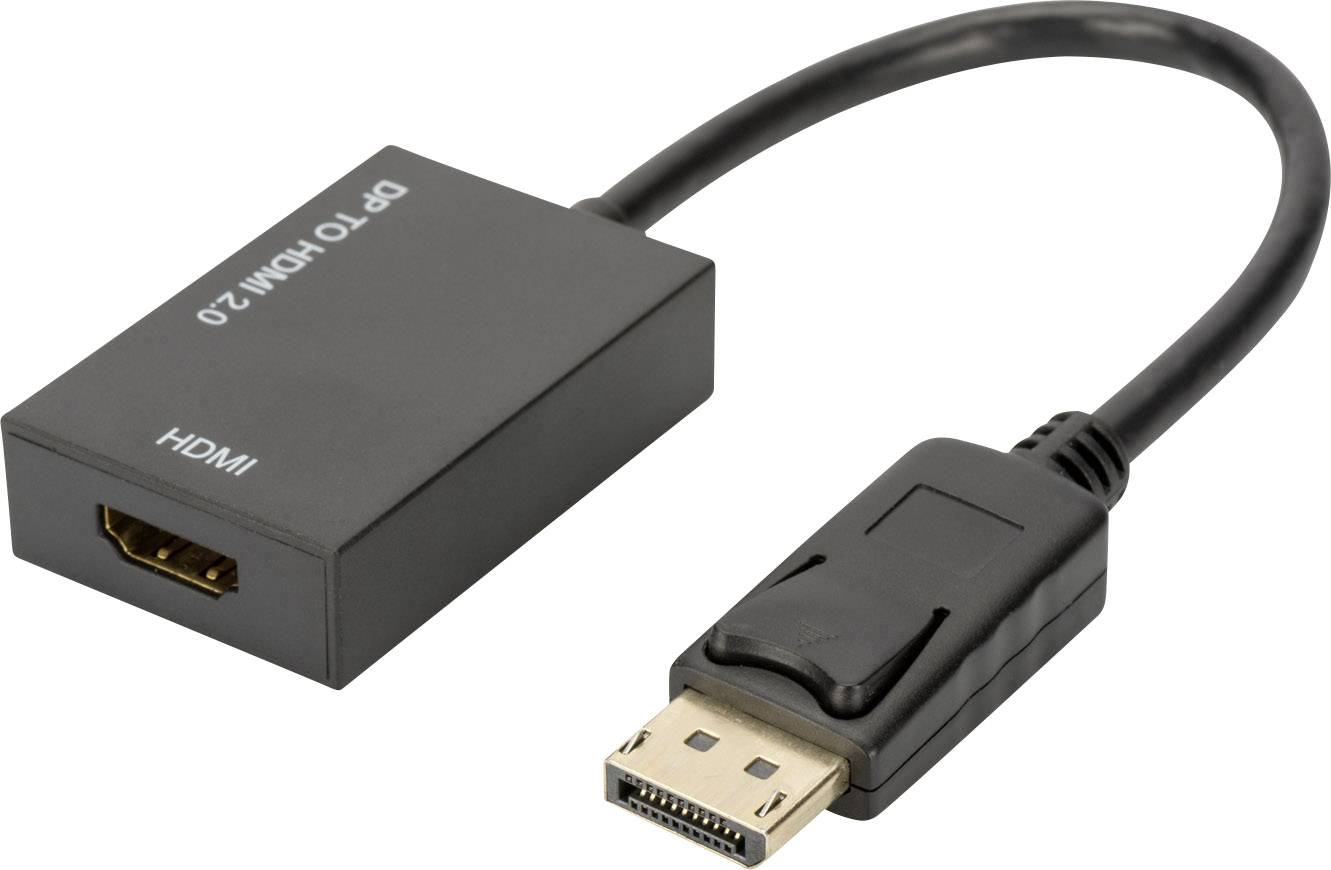 Digitus AK-340415-002-S monitor 20,00 cm crna muški konektor DisplayPort