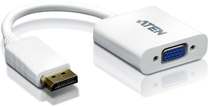 ATEN VC925-AT adapter za monitor 10,00 cm bela muški konektor DisplayPort