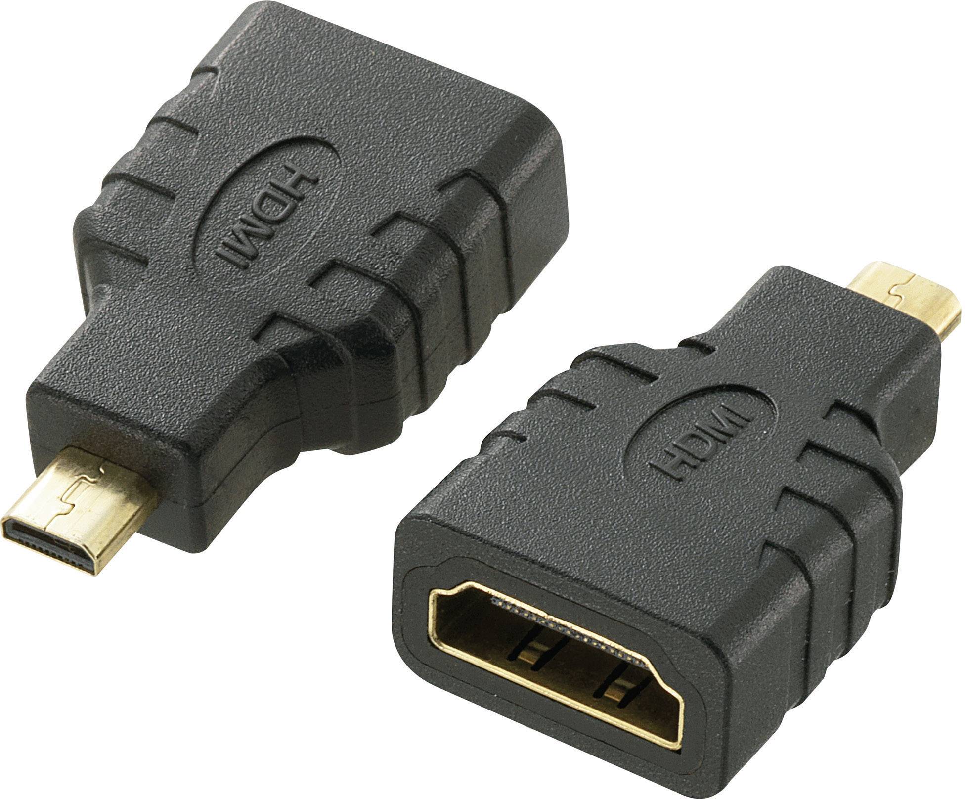 SpeaKa Professional SP-7870184 adapter za monitor crna ženski konektor HDMI