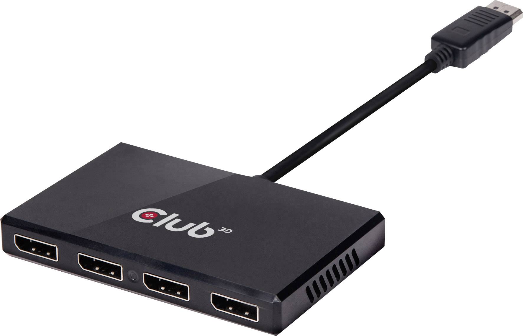 club3D CSV-6400 adapter za monitor crna muški konektor DisplayPort