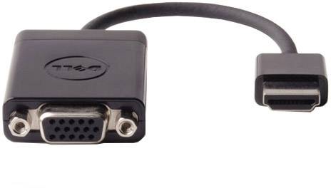 Dell adapter za monitor crna muški konektor HDMI ženski VGA