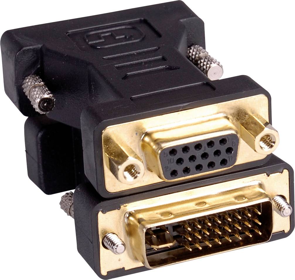 Roline adapter za monitor 130 m crna 2342193
