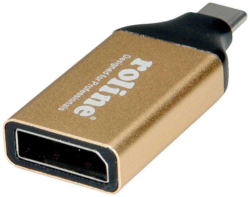 Roline adapter za monitor 100 m višebojna muški konektor USB-C® 2559110
