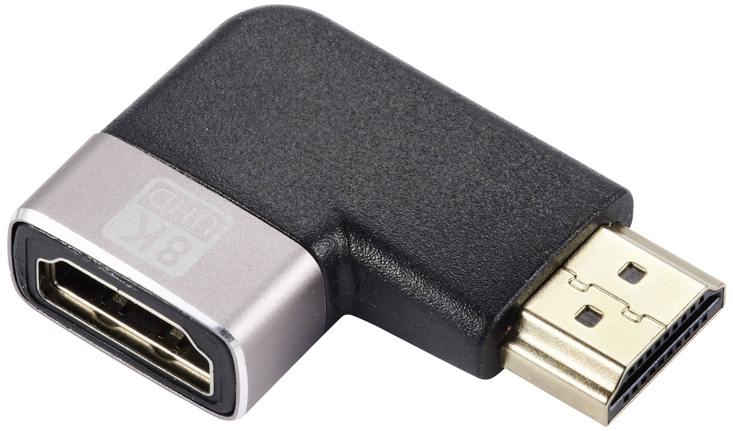 SpeaKa Professional SP-11302008 adapter za monitor crna, srebrna muški konektor HDMI
