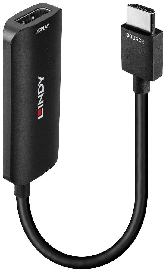 LINDY adapter za monitor 0,157 m crna HDMI®