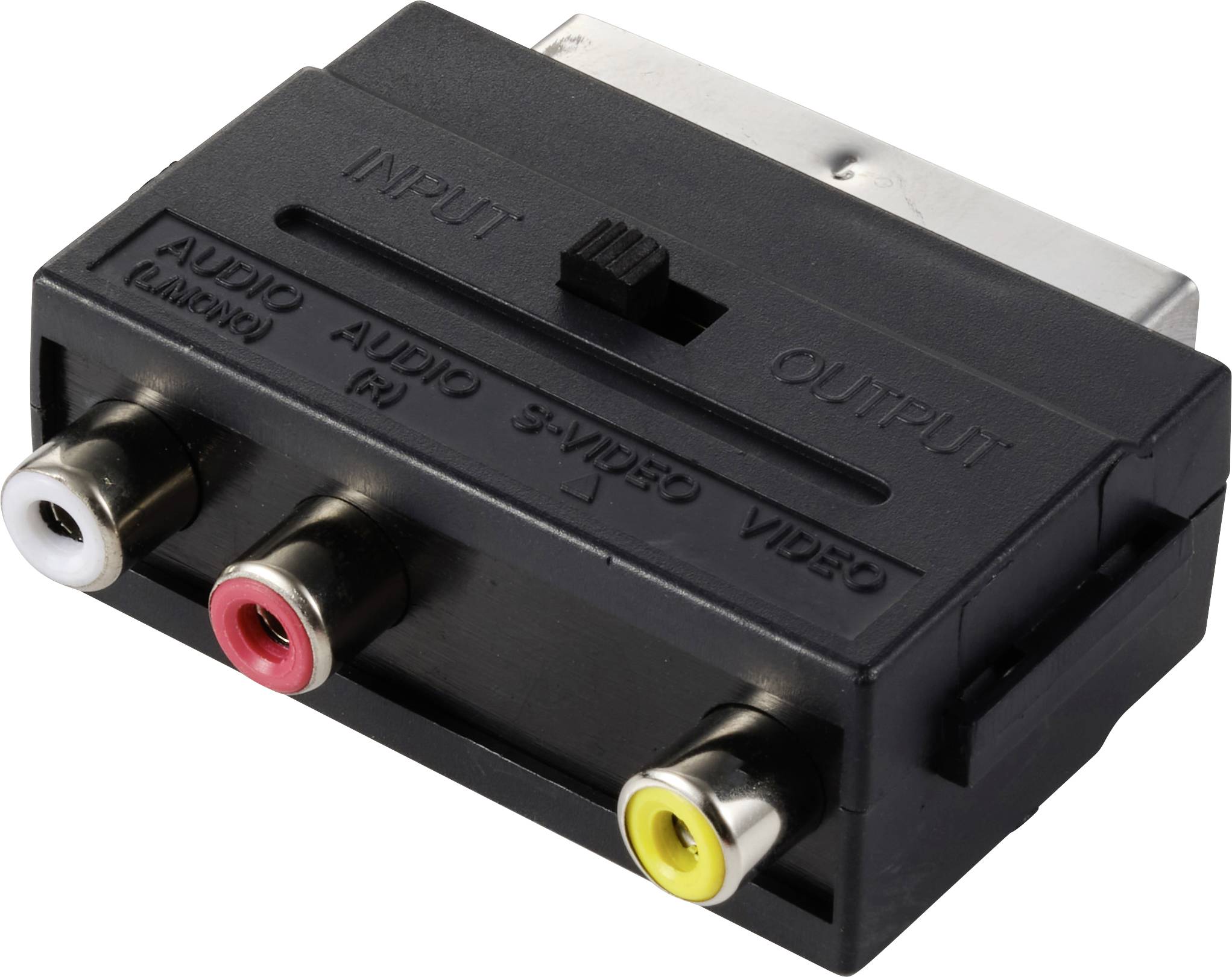 SpeaKa Professional SP-13442696 adapter za monitor crna ženski RCA konektor