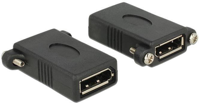 Delock adapter za monitor crna ženski konektor DisplayPort