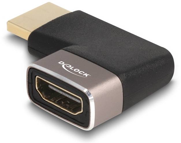 Delock adapter za monitor crna, siva muški konektor HDMI ženski 3382943