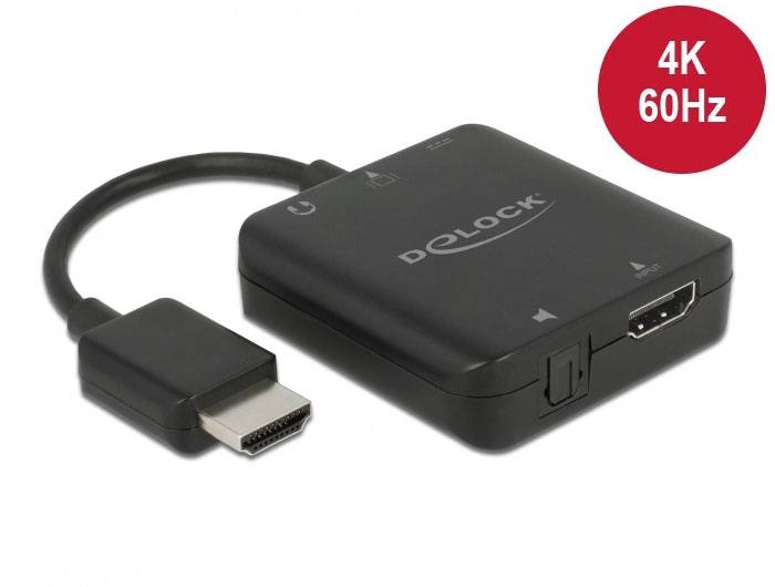 Delock adapter za monitor crna muški konektor HDMI 3383354