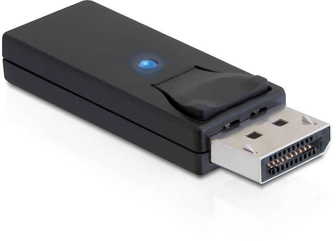 Delock adapter za monitor crna muški konektor DisplayPort ženski HDMI 3384114