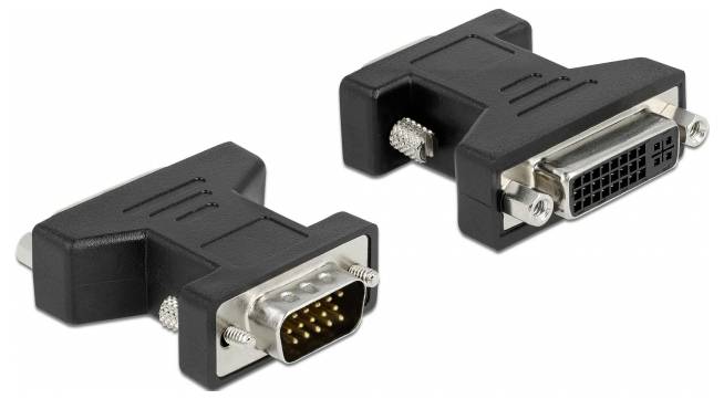 Delock adapter za monitor 0 m višebojna muški konektor VGA