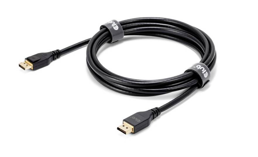 club3D CAC-1093 adapter za monitor 3 m crna muški konektor DisplayPort
